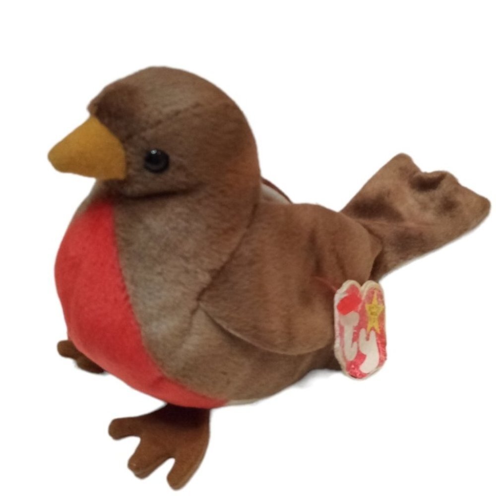 Early Robin Bird Ty Beanie Babies Retired 1998